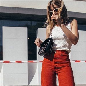 Jesse Kamm XS Sailor Pants Iron Oxide Red